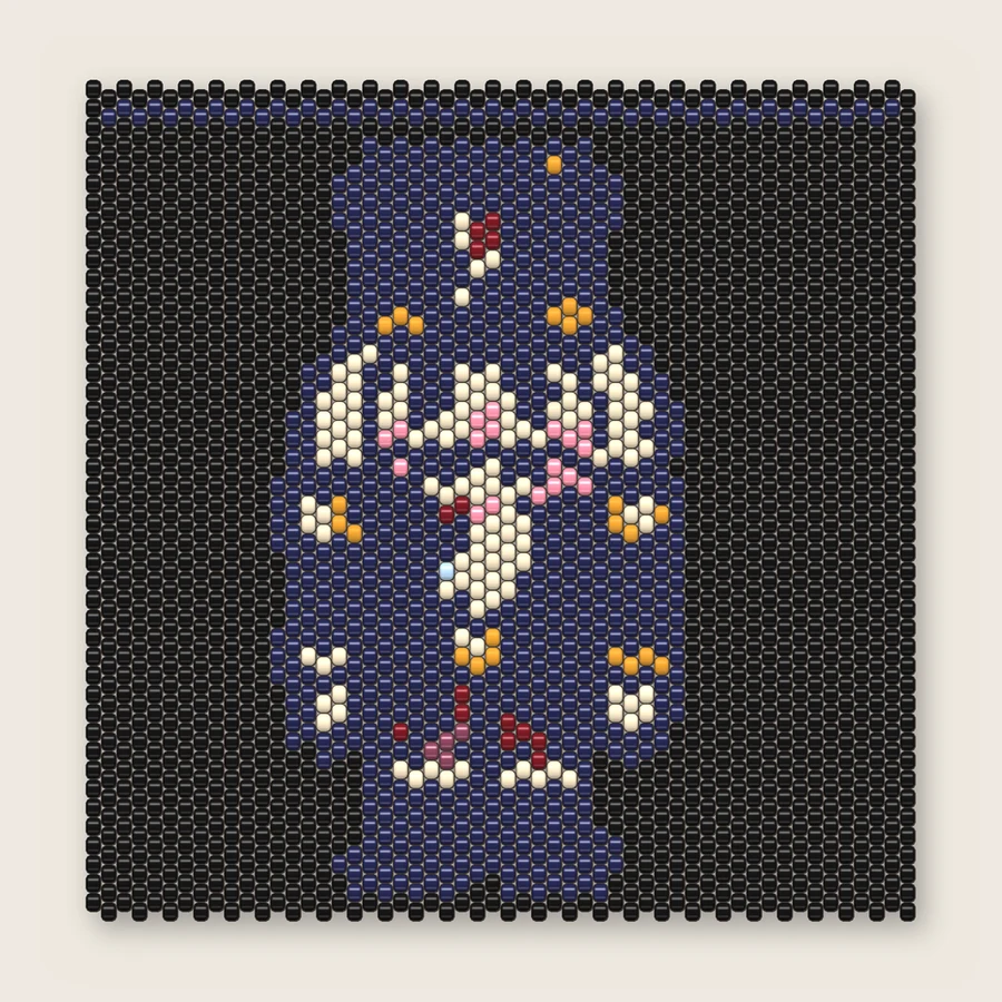 Nutcracker (52) Peyote simulation